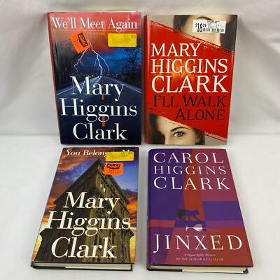 Lot Of 4 Books By Mary And Carol Higgins Clark - Great Condition