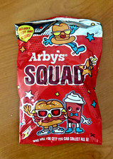 Sealed Arby's Squad Kids Meal Toy 1 Figure Stickers