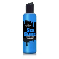 Sex Slime Blue Water Based Personal Lubricant Lube 4oz