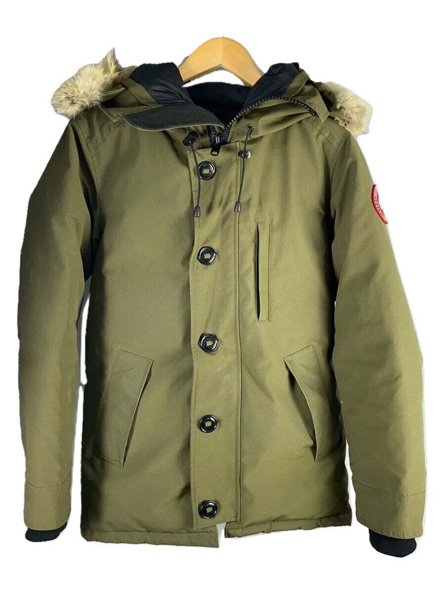 CANADA GOOSE CHATEAU PARKA DOWN JACKET XS POLYESTER KHK SOLID 