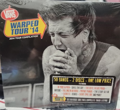 New Vans Warped Tour '14 2014 Tour Compilation Factory Sealed CD Unopened - Picture 1 of 2