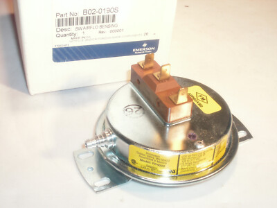 EMERSON/LIEBERT B02-0190S AIRFLOW SENSING SWITCH HONEYWELL FP4022