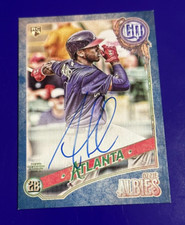 2018 Gypsy Queen Ozzie Albies Indigo Rookie Auto #GQA-OA /150 - Braves-FREE SHIP
