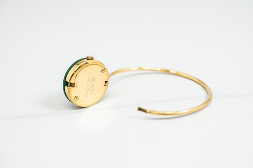 *NEAR MINT* Vintage GUCCI Change Bezel 12 colors Early Model Quartz Womens Watch - Picture 12 of 14