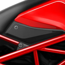 BLOQ DUCATI HYPERMOTARD 950 (2019-) Motorcycle Tank Grips PREMIUM - CLEAR