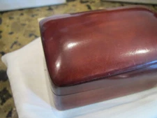 Visconti Massive leather desk box 986CU0008 10x6x3cm MIB