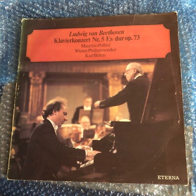 BEETHOVEN Piano Concerto No. 5 POLLINI   Bohm WP ~ Eterna Germany
