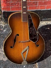 1950 Gretsch 6014 Synchromatic 100 An Affordable Cool Aged Jazz Guitar ! 