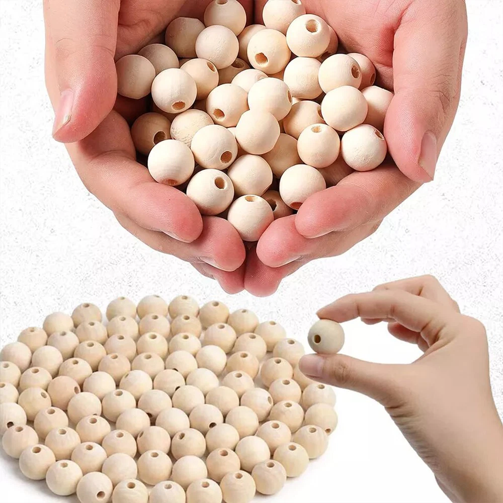 Wooden beads clearance bulk 20mm