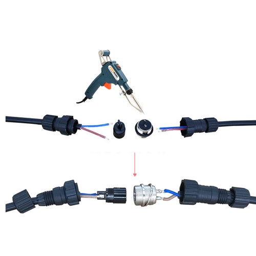 GX16 AVIATION PLUG 2 3 4 5 6 7 8 9 10PIN 16MM MALE FEMALE PANEL CABLE CONNECTOR - Picture 3 of 10