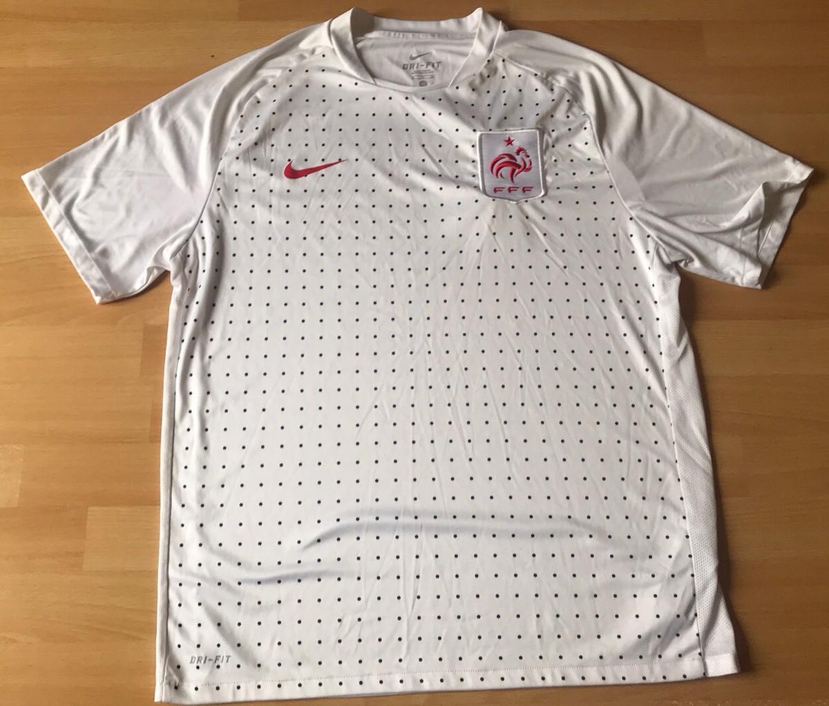 FRANCE TRAINING SHIRT SQUAD MIDLAYER NIKE