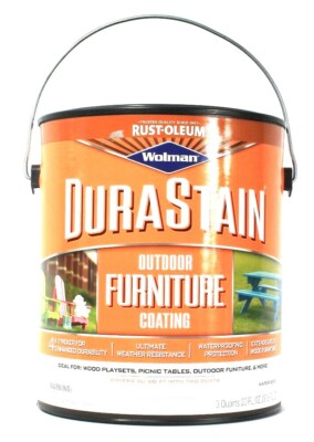 1 Can Rust-Oleum 116oz Wolman Dura Stain Furniture Coat 305230 Tint Base Neutral