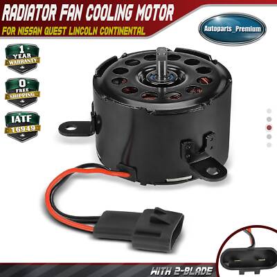 Radiator Fan Cooling Motor for Nissan Quest Lincoln Continental Mercury Villager