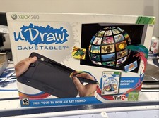 XBOX 360 U-Draw game tablet w/Instant Artist DVD- never used box is worn 