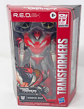 Transformers Prime RED Knock Out In-Hand Images Out of Box