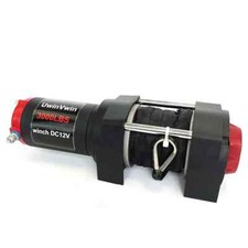 Electric Winch 3000 Lbs Wire Rope Mountain Bike Beach Bike Portable Low Noise