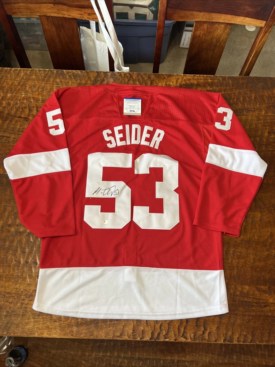 Moritz Seider Detroit Red Wings Jerseys, Red Wings Jersey Deals