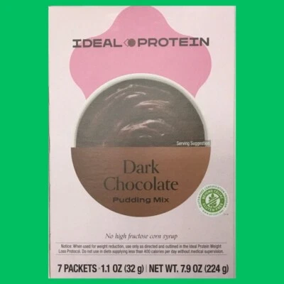 Ideal Protein Dark Chocolate Pudding Mix - 7 packets