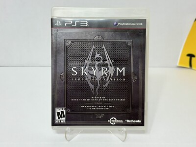 The Elder Scrolls V Skyrim Legendary Edition (PlayStation 3, 2013)