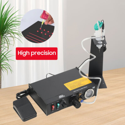 Semi-Automatic Glue Dispenser Lötpaste Dispensing Machine Klebstoffspender 220V