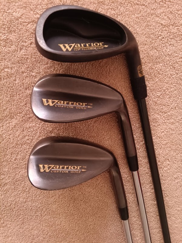 TZ GOLF Warrior Custom Golf Dark Raw Face Custom Grind P, 52*, 60