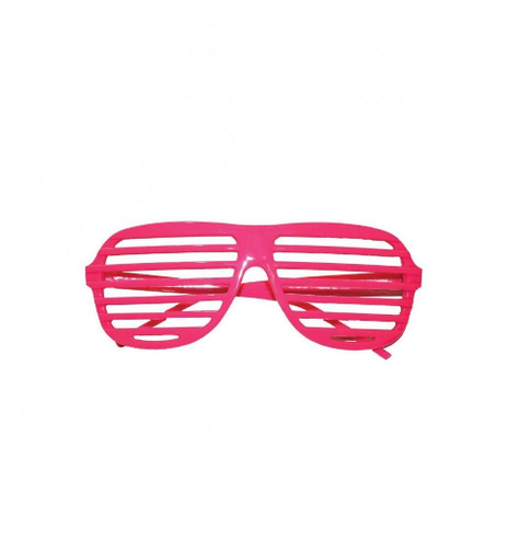 OCCHIALI SHUTTER A RIGHE ROSA FESTA PARTY GADGET | eBay