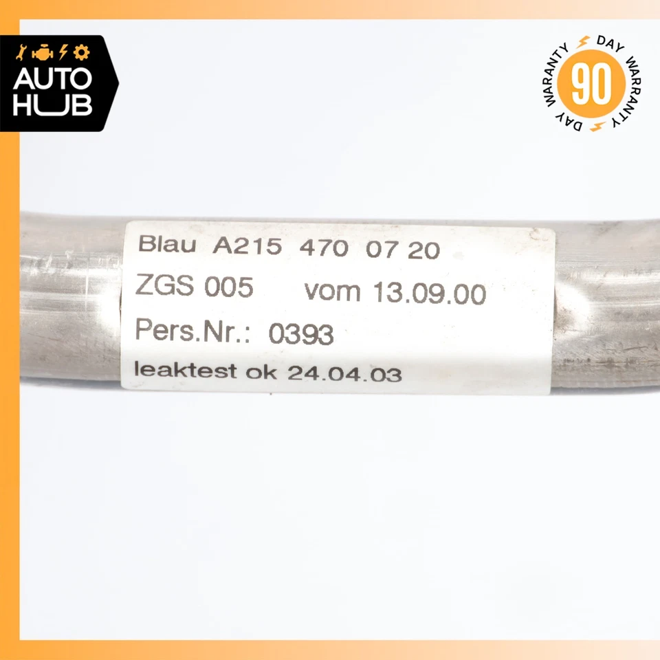 01-06 Conjunto de depósito de tanque de combustible de gasolina Mercedes W215 CL500 CL55 2154701001 FABRICANTE DE EQUIPOS ORIGINALES Foto 3 de 4