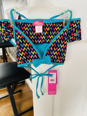 Wunderschöner Mädchen Sketchers Bikini Upf50 Alter 4