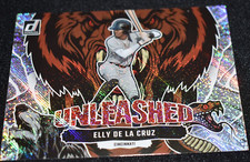 2023 Panini DONRUSS # U7 ELLY DE LA CRUZ UNLEASHED BASEBALL Card Reds