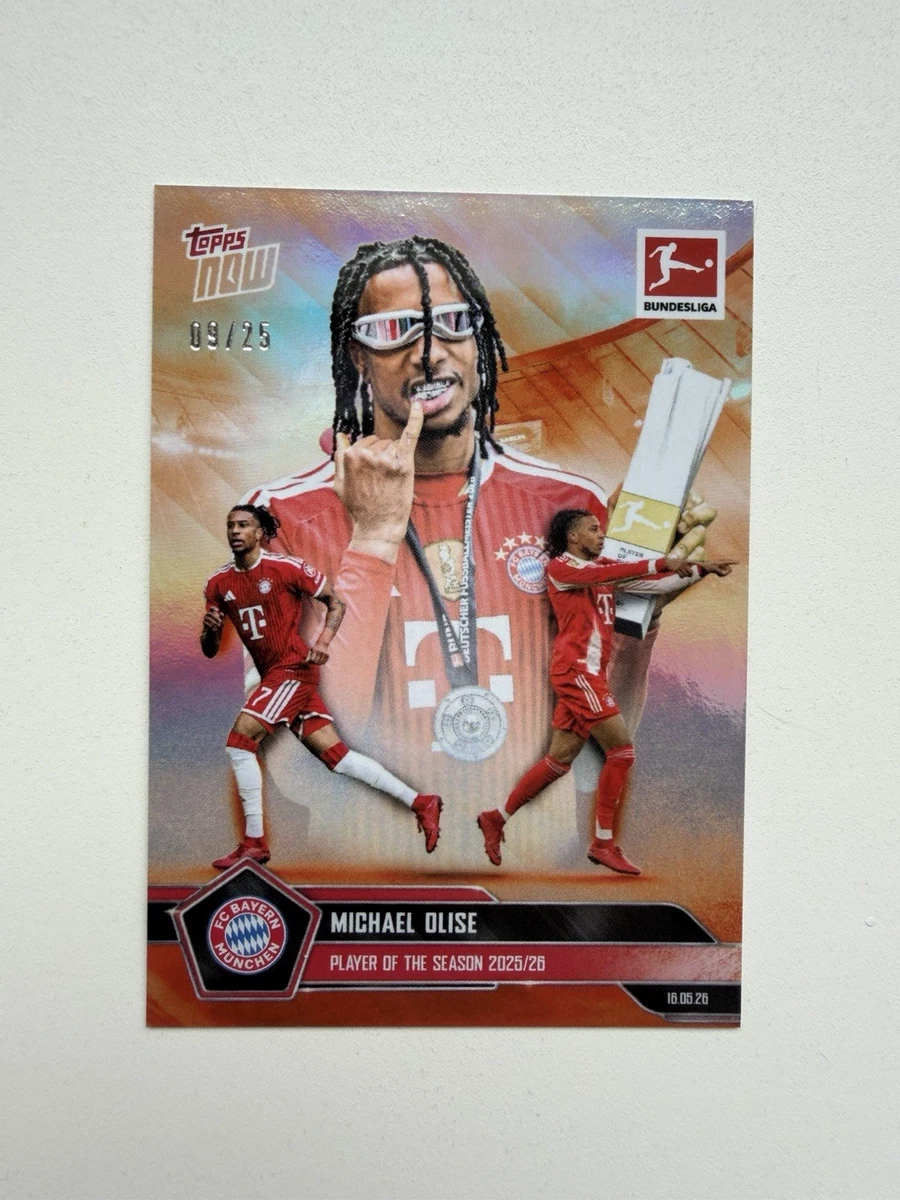 Bayern Munich Bundesliga Soccer Sports Trading Card Singles for