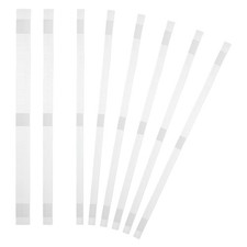 10x285mm Thermal Binding Strips, 20PCS Glue Strips Tape for Book Binding, White