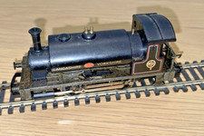 HORNBY BLACK LOCO OO GAUGE R150 PUG 0-4-0ST No627 LANCASHIRE /YORKSHIRE