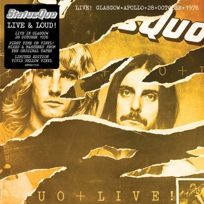 Status Quo Live in Glasgow, 28th October 1976, Night 2 (Vinyl)