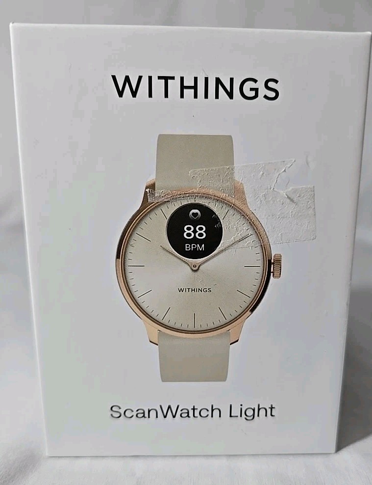 Withings ScanWatch Light - Sand NEW