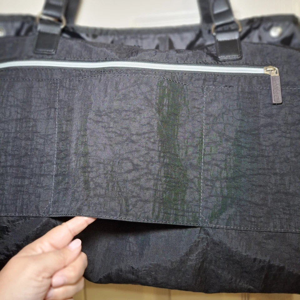 Bagagem Biaggi Hangeroo Bolsa de Vestuário Dois em Um + Bolsa Tote Preta Nova - Imagem 4 de 4