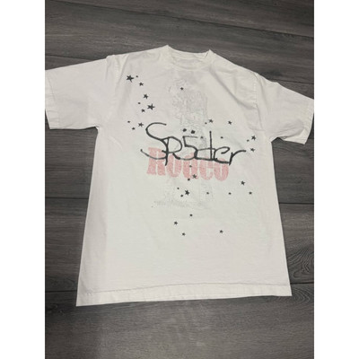 Sp5der Rodeo Size Large Graphic SS  Tee - Rare Streetwear Find