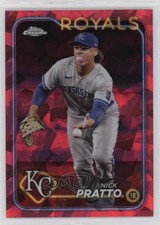 2024 Topps Chrome Sapphire Edition Red /5 Nick Pratto #364