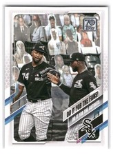 Do It for the Fans! Eloy Jimenez / Luis Robert 2021 Topps #14 Chicago White Sox