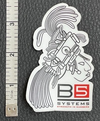 New B5 Systems Strength In Numbers Mayan Sticker / Decal
