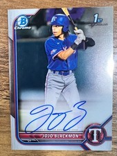 2022 Bowman Chrome Prospect 1st Autograph JoJo Blackmon #CPA-JBN