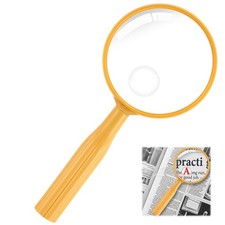 Magnifying Glass 10X 30X Magnifier, Handheld Magnifier for Reading 75mm Shatt...