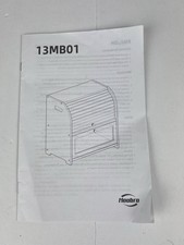 2 Shelve Bread Box Bamboo Kitchen Window Farmhouse Countertop Roll-Top Bin