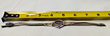 Paolo Gucci P1258L Blue Dial Ladies Watch Two Tone Band Untested Estate