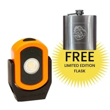 Maxxeon Cyclops MXN00813, USB-C Rechargeable LED Work Light, Hi-Viz Orange