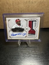 2025 Topps Definitive Vladimir Guerrero Sr Framed Auto Patch #17/25 Angels