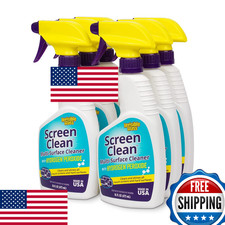 Invisible Glass Screen Clean Multi-Surface Cleaner - 16oz 6-Pack