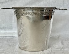 RARE SEAU A CHAMPAGNE  EN METAL ARGENTE  CHRISTOFLE