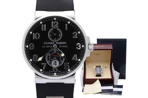 Ulysse Nardin Maxi Marine 263-33 40mm Stainless Steel 40mm Wat...