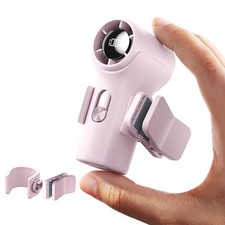 Portable Clip on Fan, 3-in-1 Hands-Free Mini Fan, Rechargeable Personal Fan