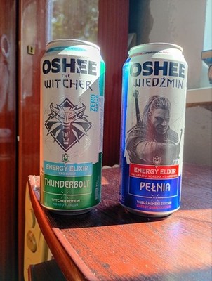 Witcher - NEW 2024, Official Oshee PROMO WITCHER - FULL MOON - 2 EMPTY CAN
